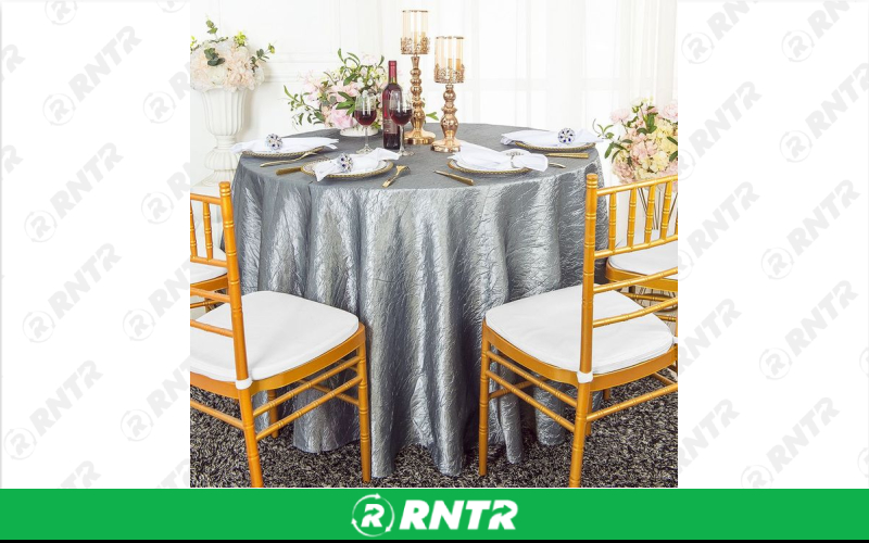 Generic 120 Round Crushed (Silver) – For rent in indianapolis, indiana – Ace Party Rental | RNTR.com – Image 1