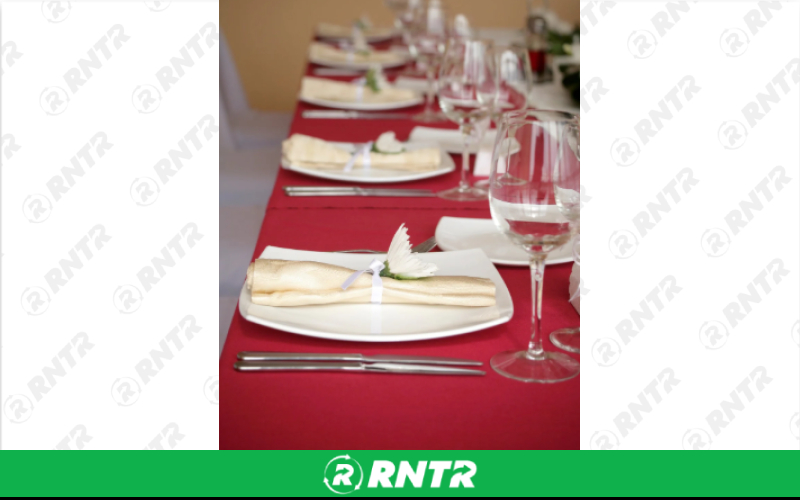 Generic 120 Round Polyester (Cherry Red) – For rent in indianapolis, indiana – Ace Party Rental | RNTR.com – Image 1