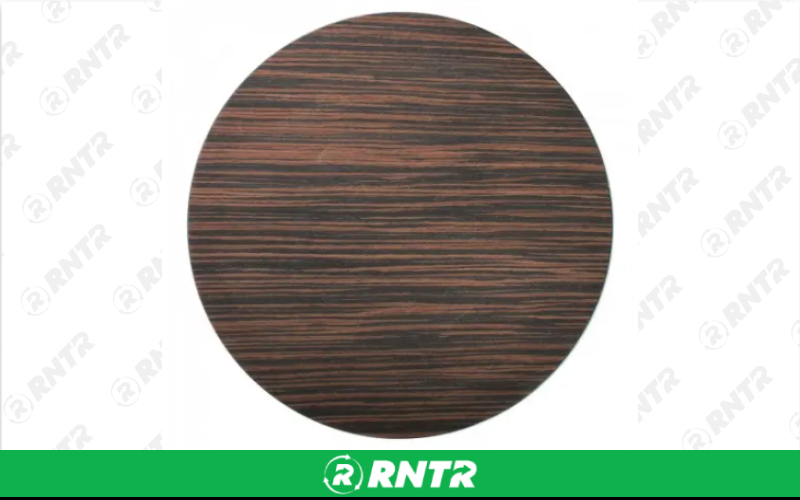 Generic 13 Faux Wood Charger (Brown) – For rent in indianapolis, indiana – Ace Party Rental | RNTR.com – Image 1