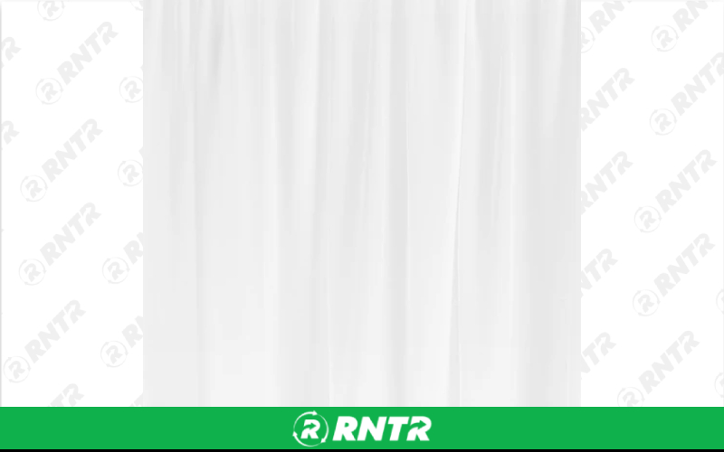 Generic 15' Sheer Voile Drape White – For rent in indianapolis, indiana – Ace Party Rental | RNTR.com – Image 1