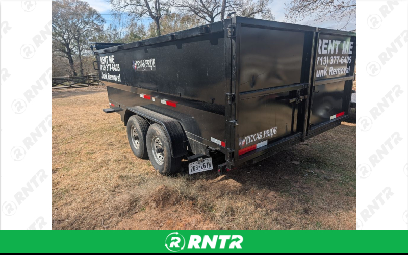 Texas pride  16 ft dump trailer – For rent in Magnolia, Texas – trailer fast rentals  | RNTR.com – Image 2 of 3
