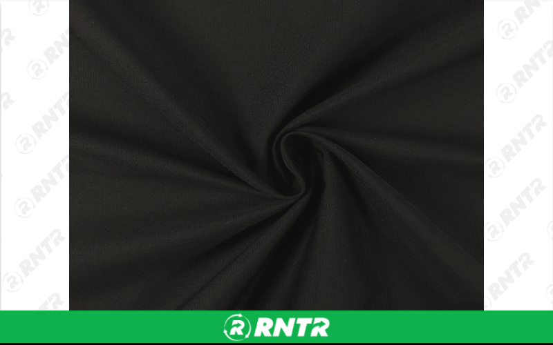 Generic 16' Polyester Drape (Black) (D467) – For rent in indianapolis, indiana – Ace Party Rental | RNTR.com – Image 1