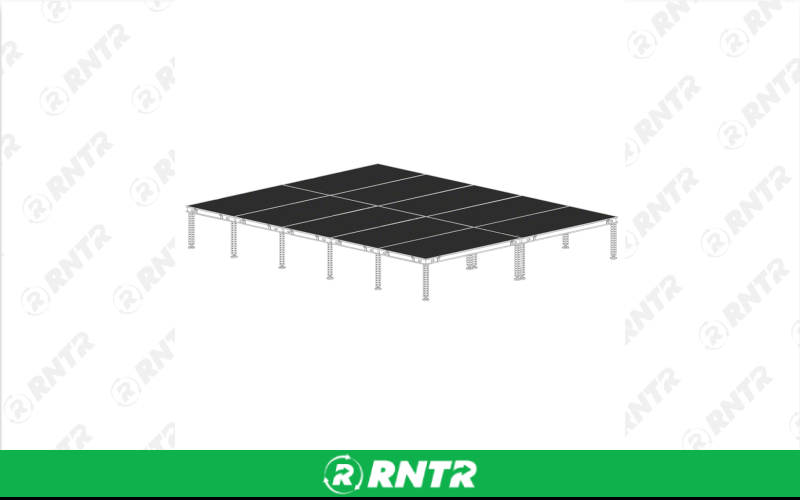 Generic 16' x 20' Stage (Inside/Outside) – For rent in indianapolis, indiana – Ace Party Rental | RNTR.com – Image 1