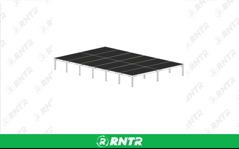 Generic 16' x 24' Stage (Inside/Outside) – For rent in indianapolis, indiana – Ace Party Rental | RNTR.com – Image 1