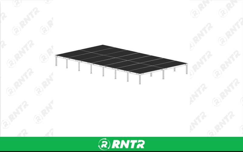 Generic 16' x 28' Stage (Inside/Outside) – For rent in indianapolis, indiana – Ace Party Rental | RNTR.com – Image 1