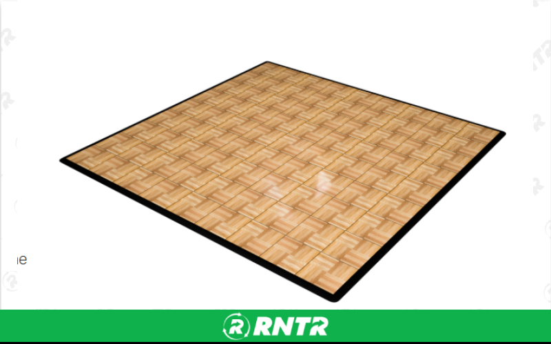 Generic 18' x 18' Snaplock Dance Floor (Oak/Indoor) – For rent in indianapolis, indiana – Ace Party Rental | RNTR.com – Image 1