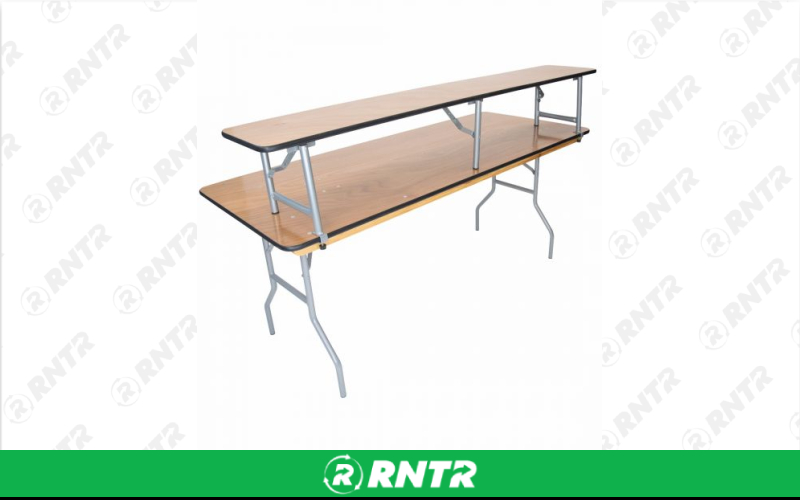 Generic 2 Tier 6' Bar Table Kit – For rent in Indianapolis, Indiana – Ace Party Rental | RNTR.com – Image 2 of 3