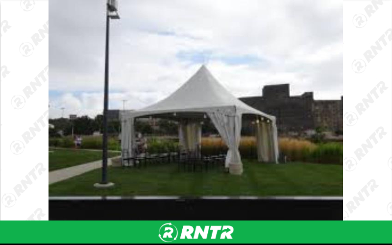 Generic 20' x 20' Peak Century Frame Tent – For rent in fort-madison, iowa – Complete Rental | RNTR.com – Image 1