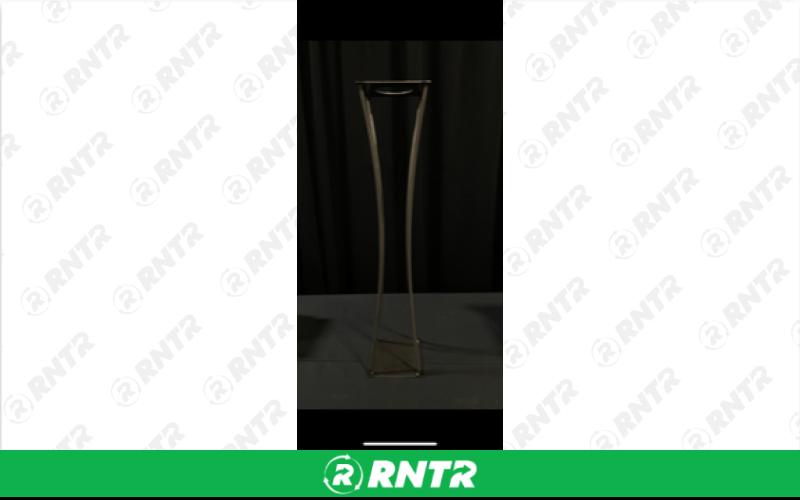 Generic 2'6 Floral Riser (Gray) – For rent in indianapolis, indiana – Ace Party Rental | RNTR.com – Image 1