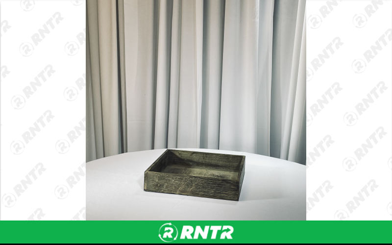 Generic 3 x 8 Wooden Box – For rent in indianapolis, indiana – Ace Party Rental | RNTR.com – Image 1