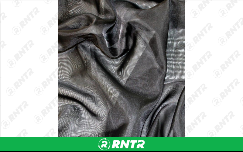 Generic 30' Sheer Drape (Black) – For rent in indianapolis, indiana – Ace Party Rental | RNTR.com – Image 1