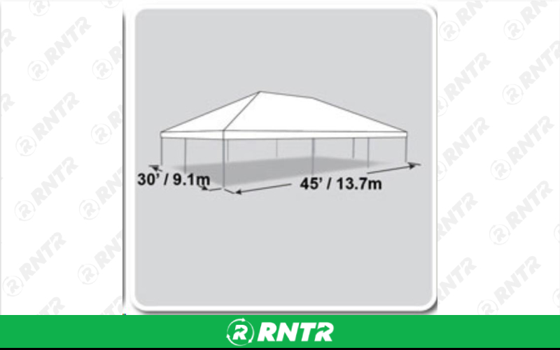 Generic 30' x 45' Classic Frame Tent – For rent in fort-madison, iowa – Complete Rental | RNTR.com – Image 1