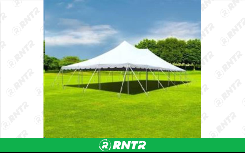 Generic 30' x 45' High Peak Pole Tent – For rent in Fort Madison, Iowa – Complete Rental | RNTR.com – Image 2 of 3