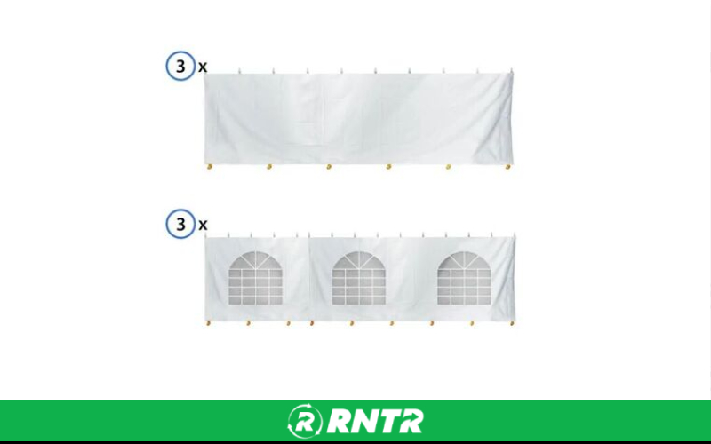 Generic 30' x 60' Standard Sidewall Kit for 7' Tent Sides – For rent in salt-lake-city, utah – All CIty Event Rentals | RNTR.com – Image 1