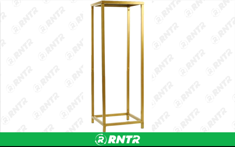 Generic 36 Metal Halo  Stand (Gold) – For rent in indianapolis, indiana – Ace Party Rental | RNTR.com – Image 1