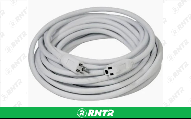 Generic 40' Extension Cord (White) – For rent in indianapolis, indiana – Ace Party Rental | RNTR.com – Image 1