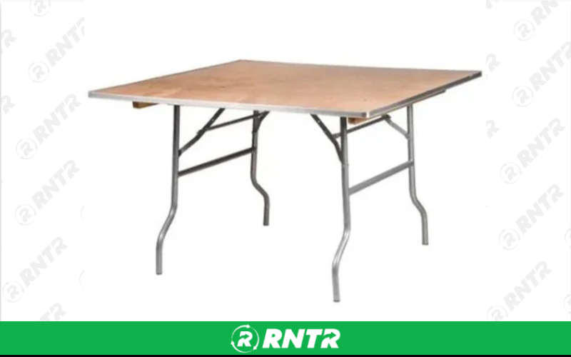 Generic 5' Square Table – For rent in indianapolis, indiana – Ace Party Rental | RNTR.com – Image 1