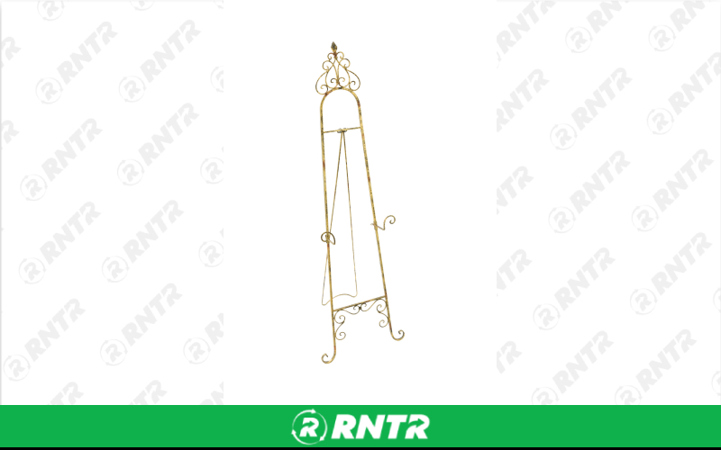 Generic 53 Antique Floor Easel (Gold) – For rent in indianapolis, indiana – Ace Party Rental | RNTR.com – Image 1