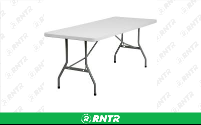 Generic 6 ft Banquet Table - Folding – For rent in salt-lake-city, utah – All CIty Event Rentals | RNTR.com – Image 1