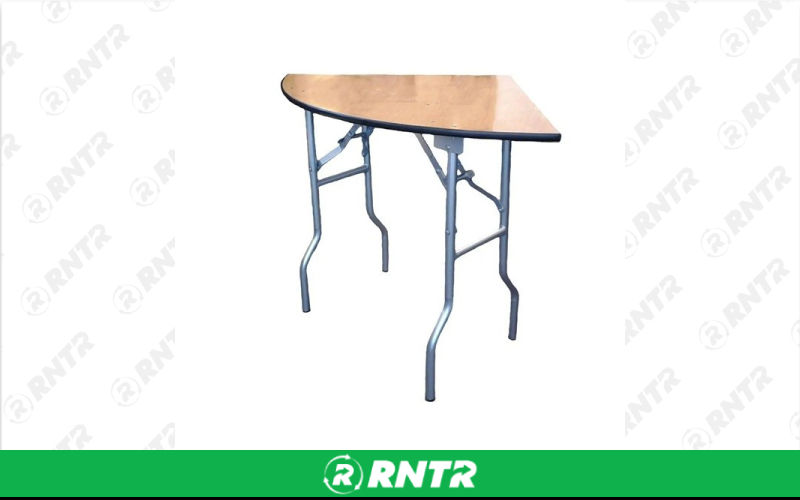 Generic 60 Pie Table - 30 Width – For rent in south-hackensack, new-jersey – Rentastic Party Rental | RNTR.com – Image 1