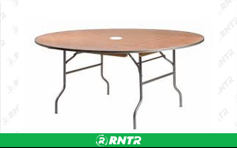 Generic 60 Round Umbrella Table – For rent in indianapolis, indiana – Ace Party Rental | RNTR.com – Image 1