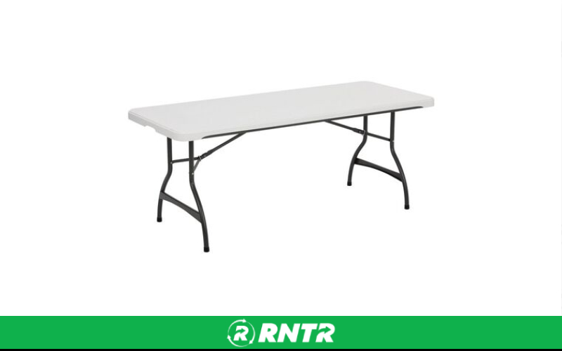 Generic 8 ft Banquet Table – For rent in salt-lake-city, utah – All CIty Event Rentals | RNTR.com – Image 1