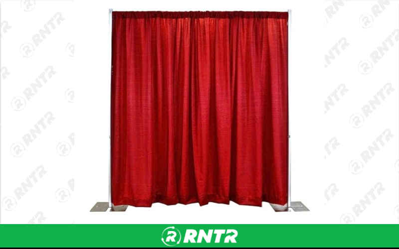 Generic 8' x 10' Red Banjo Section – For rent in indianapolis, indiana – Ace Party Rental | RNTR.com – Image 1
