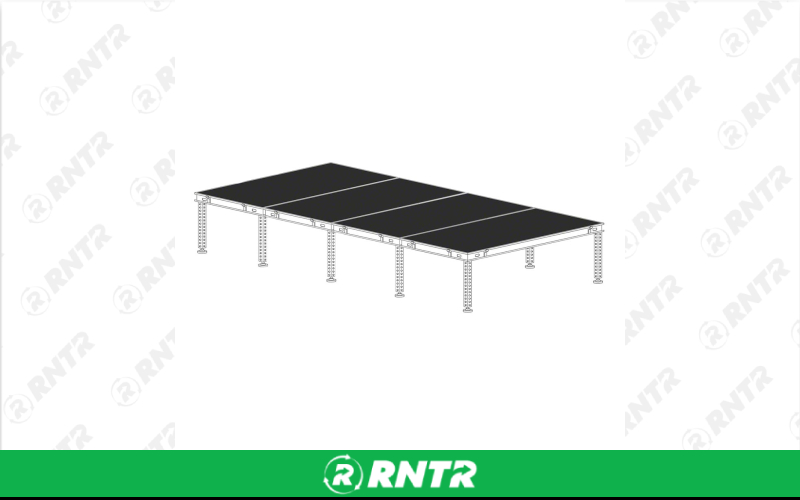 Generic 8' x 16' Stage (Inside/Outside) – For rent in indianapolis, indiana – Ace Party Rental | RNTR.com – Image 1