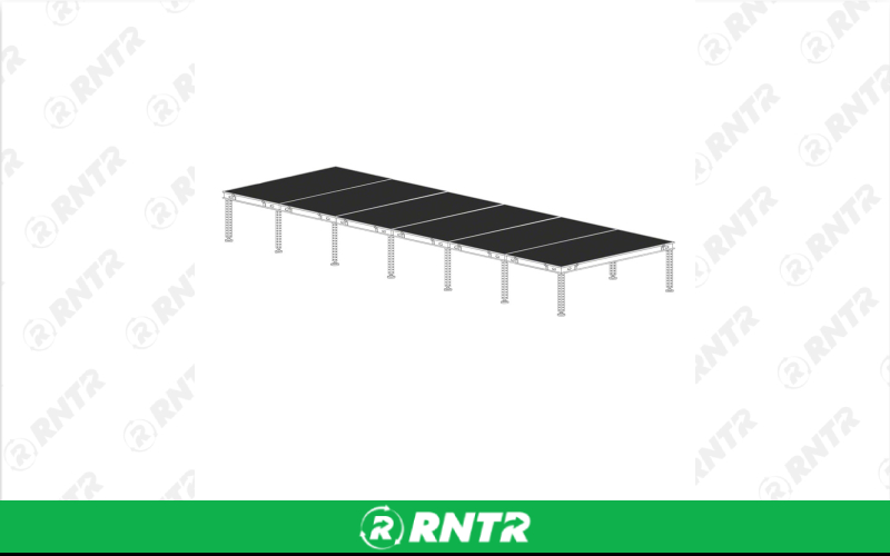 Generic 8' x 24' Stage (Inside/Outside) – For rent in indianapolis, indiana – Ace Party Rental | RNTR.com – Image 1