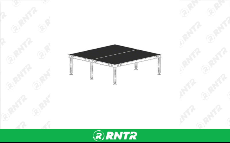 Generic 8' x 8' Stage (Inside/Outside) – For rent in indianapolis, indiana – Ace Party Rental | RNTR.com – Image 1