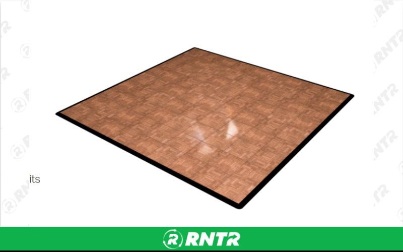 Generic 9' x 9' Snaplock Dance Floor (Teak/Indoor) – For rent in indianapolis, indiana – Ace Party Rental | RNTR.com – Image 1