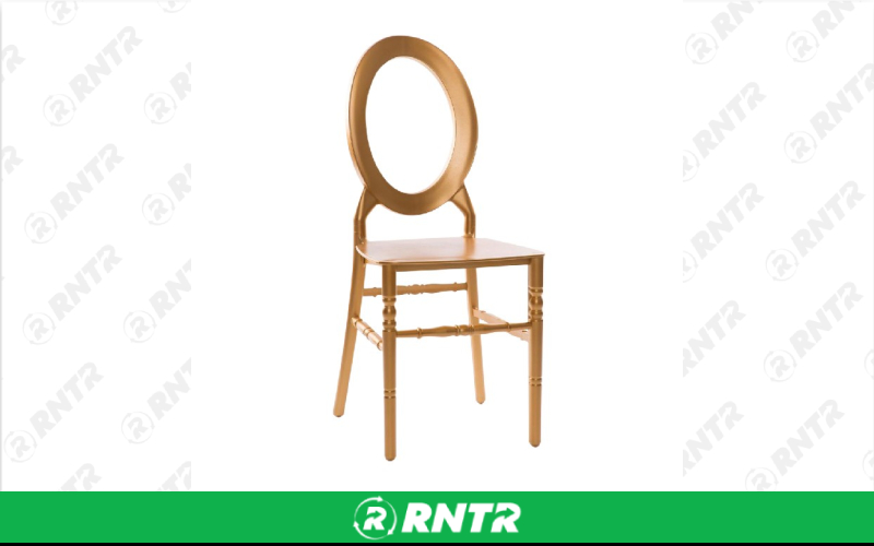 Generic Annular Chair - Gold – For rent in south-hackensack, new-jersey – Rentastic Party Rental | RNTR.com – Image 1