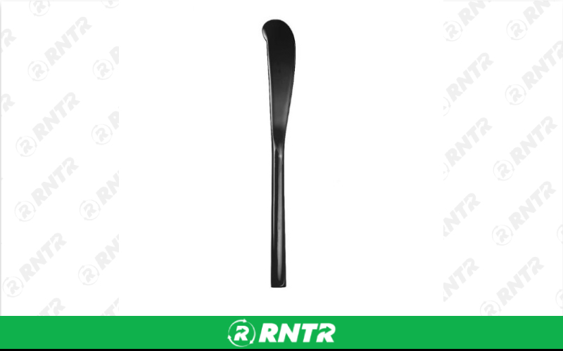 Generic Arezzo Butter Knife (Brushed Black) – For rent in indianapolis, indiana – Ace Party Rental | RNTR.com – Image 1