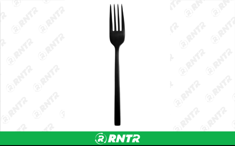 Generic Arezzo Dinner Fork (Brushed Black) – For rent in indianapolis, indiana – Ace Party Rental | RNTR.com – Image 1
