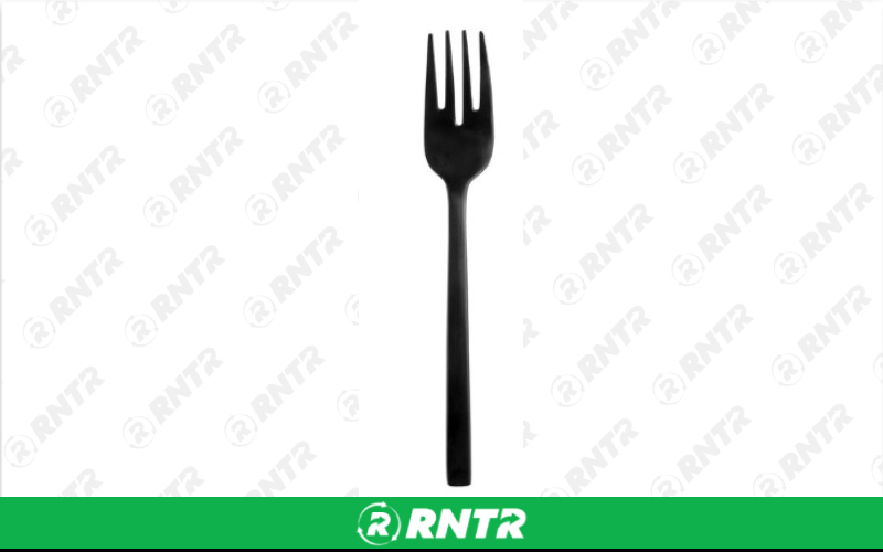 Generic Arezzo Salad Fork (Brushed Black) – For rent in indianapolis, indiana – Ace Party Rental | RNTR.com – Image 1