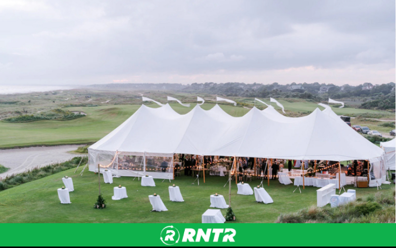 Generic (B) 59' x 59' Sailcloth Tent – For rent in indianapolis, indiana – Ace Party Rental | RNTR.com – Image 1
