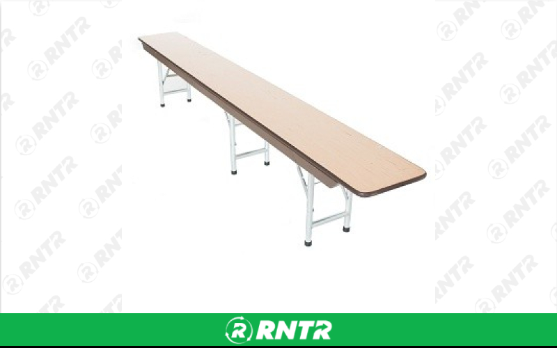 Generic Bench - 8' – For rent in south-hackensack, new-jersey – Rentastic Party Rental | RNTR.com – Image 1