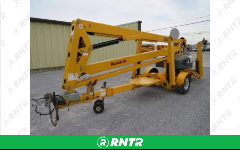 Generic Boom Lift -  Haulotte -  55' 3 Towable – For rent in fort-madison, iowa – Complete Rental | RNTR.com – Image 1