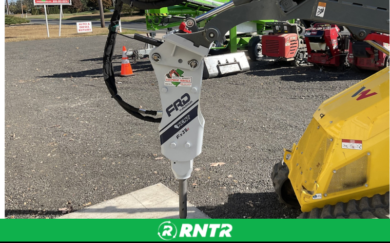 FRD Breaker - FRD FX35A 320Lb Hydraulic Mini Skid Loader Attachment (#34) – For rent in Bridgeton, New Jersey – South Jersey Equipment Rentals, LLC | RNTR.com – Image 3 of 3