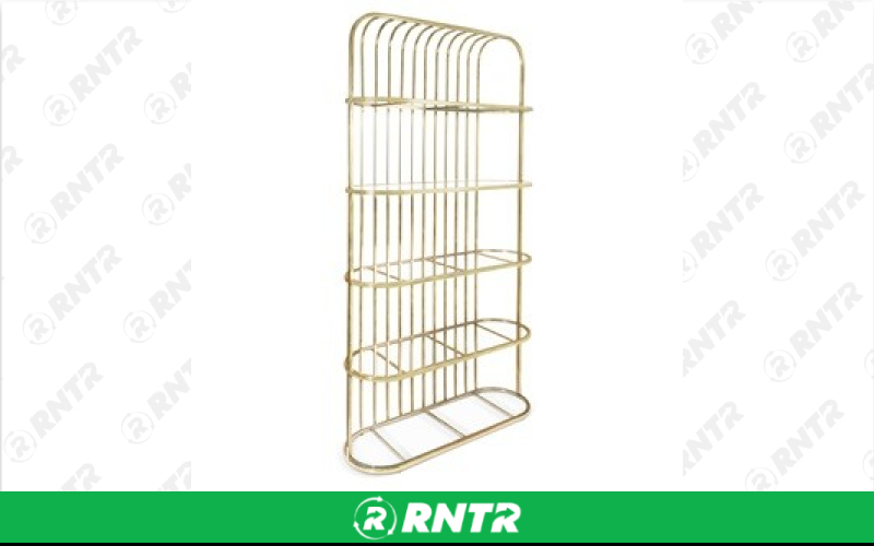 Generic Cage Shelving Gold – For rent in south-hackensack, new-jersey – Rentastic Party Rental | RNTR.com – Image 1