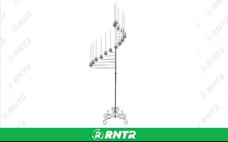 Generic Candelabra Pink 15-Light Spiral (pair) – For rent in fort-madison, iowa – Complete Rental | RNTR.com – Image 1