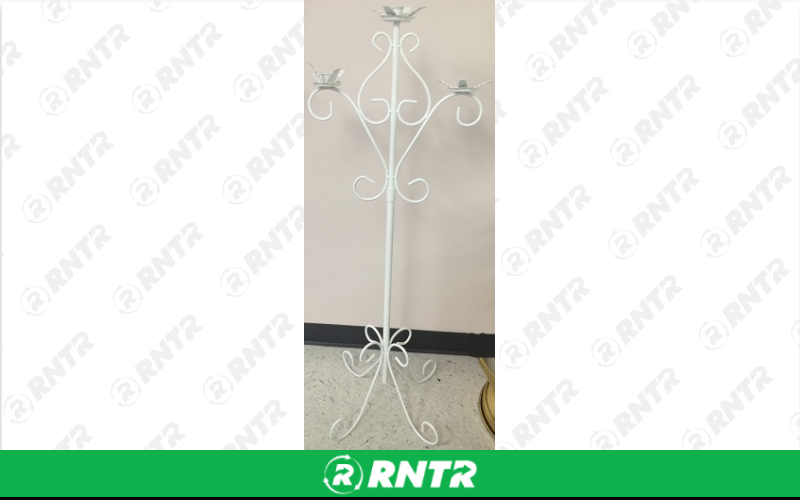 Generic Candelabra White 3-Light (pair) – For rent in fort-madison, iowa – Complete Rental | RNTR.com – Image 1