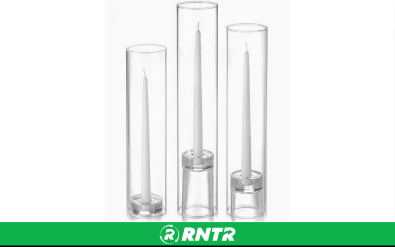 Generic Candle Holder - Glass Tube – For rent in salt-lake-city, utah – All CIty Event Rentals | RNTR.com – Image 1