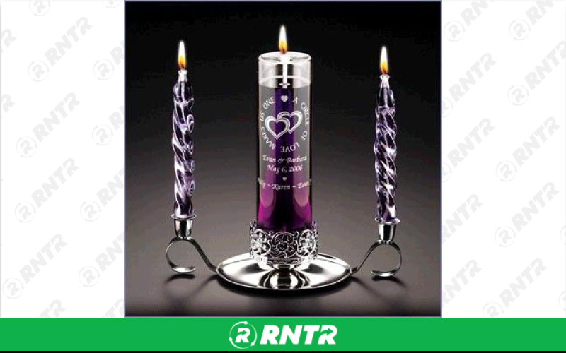 Generic Candle Unity -  Silverplate Tabletop – For rent in fort-madison, iowa – Complete Rental | RNTR.com – Image 1