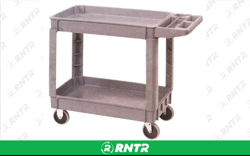Generic Cart -  Utility 2-Shelf Plastic – For rent in Fort Madison, Iowa – Complete Rental | RNTR.com – Image 3 of 3