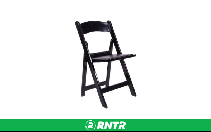 Generic Chair - Black Folding Resin – For rent in salt-lake-city, utah – All CIty Event Rentals | RNTR.com – Image 1