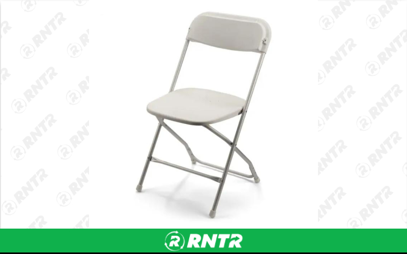 Generic Chair White Alloyfold – For rent in fort-madison, iowa – Complete Rental | RNTR.com – Image 1