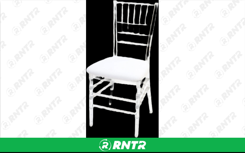 Generic *Chiavari Chair (Clear) – For rent in indianapolis, indiana – Ace Party Rental | RNTR.com – Image 1