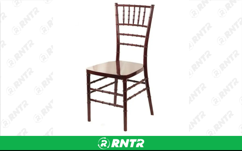 Generic *Chiavari Chair (Mahogany) – For rent in indianapolis, indiana – Ace Party Rental | RNTR.com – Image 1