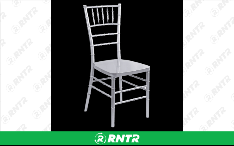 Generic *Chiavari Chair (Silver) – For rent in indianapolis, indiana – Ace Party Rental | RNTR.com – Image 1